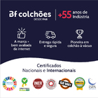 Cama Box com Colchão Viúva Ortopédico Espuma D45 Extra Firme