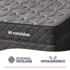 Cama Box com Colchão Viúva Ortopédico Espuma D45 Extra Firme