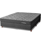 Cama Box com Colchão Viúva Ortopédico Espuma D45 Extra Firme