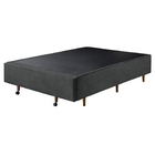 Cama Box Com Sapateira King 193x203x30 Cm Móveis Digital - Su