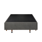 Cama Box Com Sapateira Solteiro 88x188x30 Cm Móveis Digital -