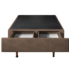 Cama Box Com Sapateira Solteiro 88x188x30 Cm Móveis Digital -