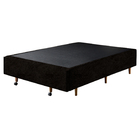 Cama Box Com Sapateira Solteiro 96x203x30 Cm Móveis Digital -