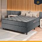 Cama Box Conjugada De Espuma Ortopédica Unique Casal 138cm