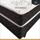 Cama Box Conjugada Ortopédica Viúva De Espuma Com 2 Travessei