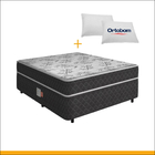 Cama Box Conjugada Ortopédica Viúva De Espuma Com 2 Travessei