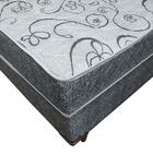 Cama Box Conjugada Solteira De Molas Ensacadas Montana + Cabe