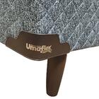 Cama Box Conjugada Solteira De Molas Ensacadas Montana + Cabe