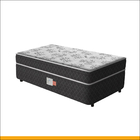 Cama Box Conjugada Solteiro  D28 Com Travesseiro - Lucas Home