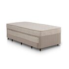 Cama Box Conjugada Solteiro Com Auxiliar Colchões Sensor Bege