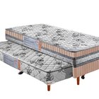 Cama Box Conjugada Solteiro D-28 Com Auxiliar 188x88x59 Starf