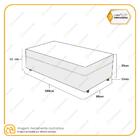Cama Box Conjugada Solteiro De Espuma D28 - Lucas Home - Ariz