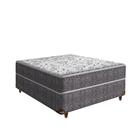 Cama Box Conjugada Viúva De Molas Ensacadas Montana + Cabecei