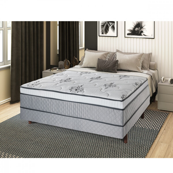 Cama Box Conjugado Casal 138cm Multi Cristalflex