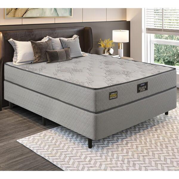 Cama Box Conjugado Casal Com Colchão (138x63x188) Sonopromax