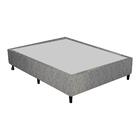 Cama Box Conjugado Casal Com Colchão (138x65x188) New York Hf