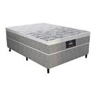 Cama Box Conjugado Casal Com Colchão (138x65x188) New York Hf
