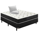 Cama Box Conjugado Casal Sp Móveis Espuma Ortopédica - 39x138