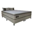Cama Box Conjugado King Com Colchão (193x67x203) Safira Gazin