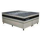 Cama Box Conjugado King Com Colchão (193x73x203) Sevilha Gazi