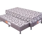 Cama Box Conjugado Ortopédico Gardênia Solteiro 88x188 Com Ca
