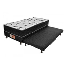 Cama Box Conjugado Solteiro Sp Móveis Com Cama Auxiliar Molas