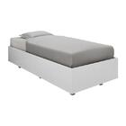 Cama Box de Solteiro Branca Super Framar