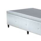 Cama Box De Solteiro Gustavo Com Baú Branco