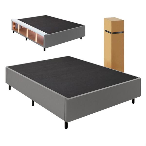 Cama Box Desmontável Com Baú Lateral King Para Colchão De 1,9