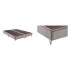 Cama Box E Colchão Airtech Molas Ensacadas (158x198) - Ortobo