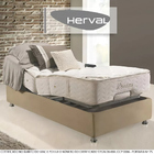 Cama Box E Colchão Articulada 101x203x63cm Dreams Mh1430 Sem