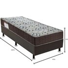 Cama Box E Colchão Iso 150 D45 Solteiro(78x188) - Ortobom Mar