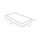 Cama Box E Colchão Iso 150 D45 Solteiro(88x188) - Ortobom Mar