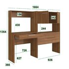 Cama Box Infantil Articulável Solteiro Istambul Nogal