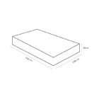 Cama Box Iso Ortopillow D33 Solteirão Ortobom