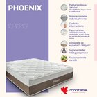 Cama Box King193x203x59cm Molas Ensacadas Phoenix Montreal Br