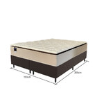 Cama Box King 193cm Colchão Molas Ensacadas Gazin Love Story