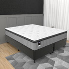 Cama Box King 193cm Colchão Molas Ensacadas Gazin Tower Hf25
