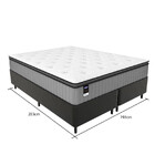 Cama Box King 193cm Colchão Molas Ensacadas Gazin Tower Hf25