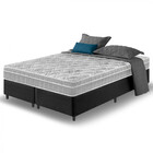 Cama Box King + Colchão King Hanover Orthopedic Espuma D33 19