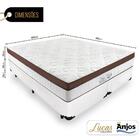 Cama Box King + Colchão Massageador C/ Infravermelho - Anjos