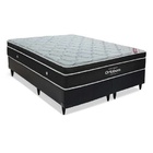 Cama Box King + Colchão Ortobom Elegant Molas Superpocket 68x