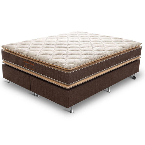 Cama Box King (box + Colchão) 193x203x65 Bali Prorelax Molas