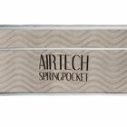 Cama Box King Airtech Spring Pocket Ortobom 193x203x30cm Orto