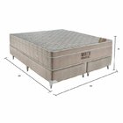 Cama Box King Airtech Spring Pocket Ortobom 193x203x30cm Orto