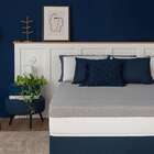 Cama Box King Azul Com Colchão Guldi Dream Mola Ensacada (30x