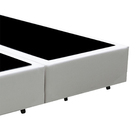 Cama Box King Bipartido Branco Sintetico 40x192x203 - F A Ele