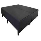 Cama Box King Bipartido Premium 193x203x32cm