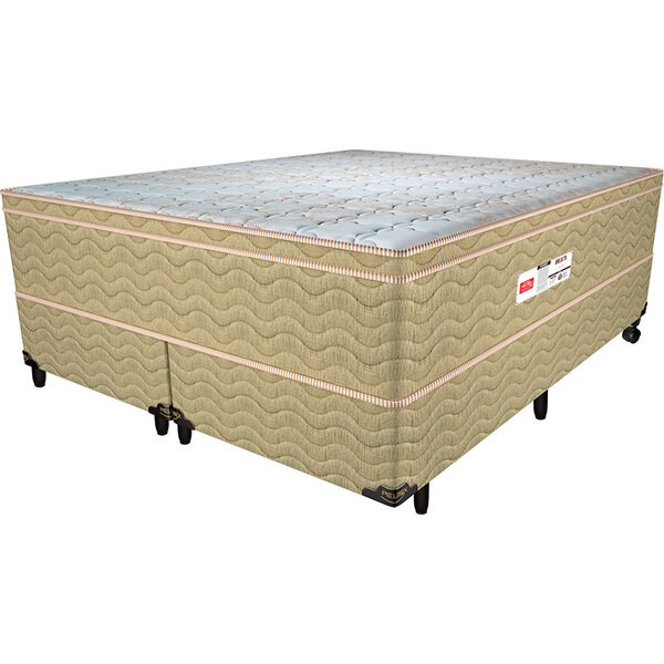 Cama Box King Breath Of Light - Pelmex - Palha / Mel / Marfim