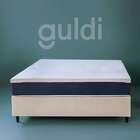Cama Box King Com Colchão Mola Ensacada Firme Guldi Natural E
